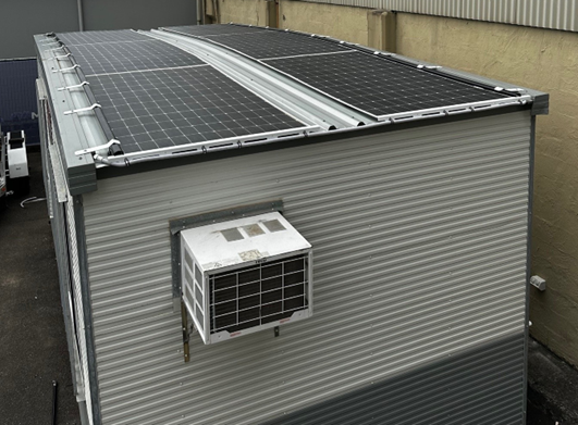 SPV3 Site Shed Solar